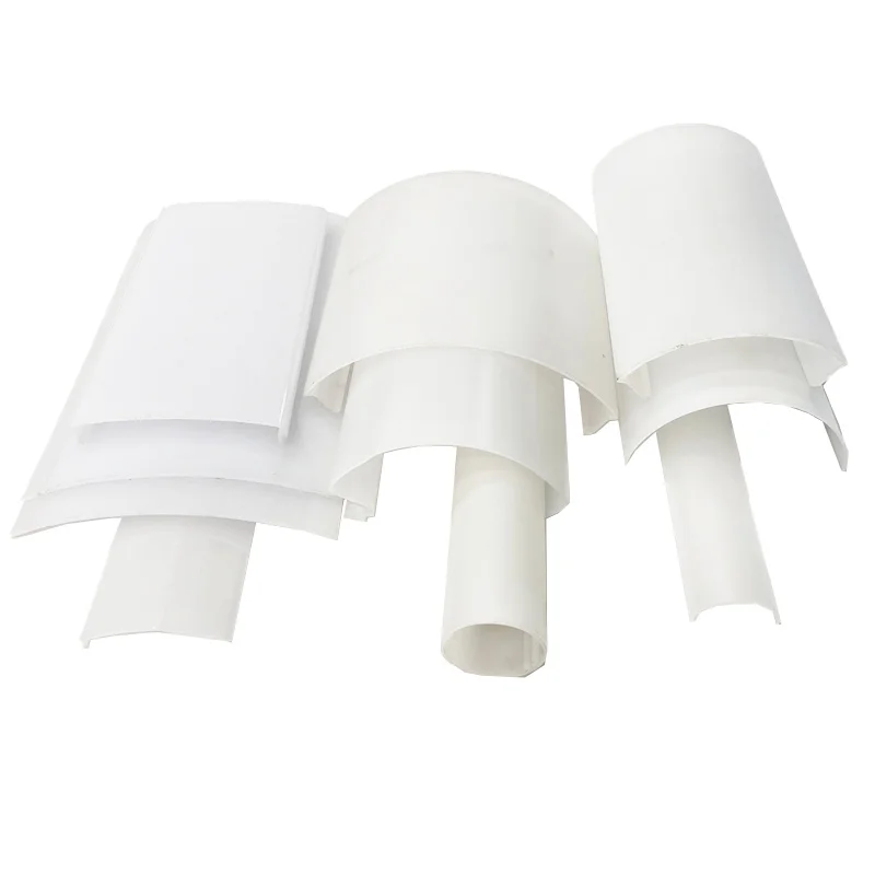 Plastic Led Diffuser Pc Lampshade Covers Extrusion Cover