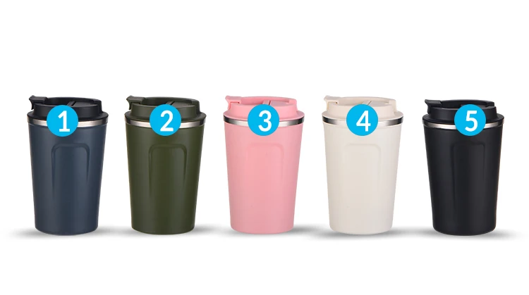 
BO Promotional Stainless Steel Travel Coffee Cup Reusable with No Handle TMSS0333-500 