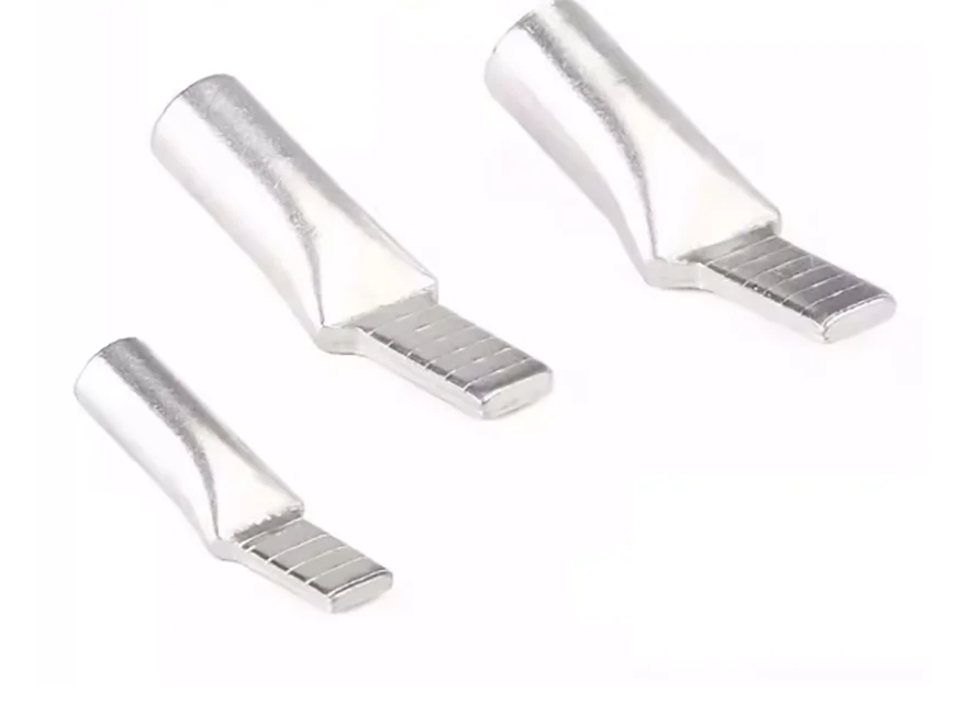 C45 series Copper Tube Copper crimp palm cable lugs terminal/Tin Plated and Pure Copper Battery Cable Ends Lugs Ring Terminals