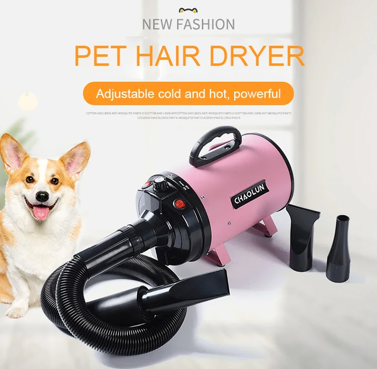 Dog Grooming Pet Hair Dryer Machine Adjustable Pet Hair Blowing Dryer