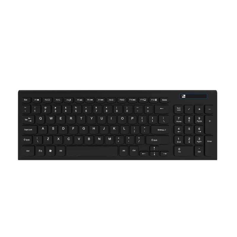 High Quality 96 keys OEM 2.4G USB Receiver Wireless Keyboard for PC Desktop Laptop Home Office Use