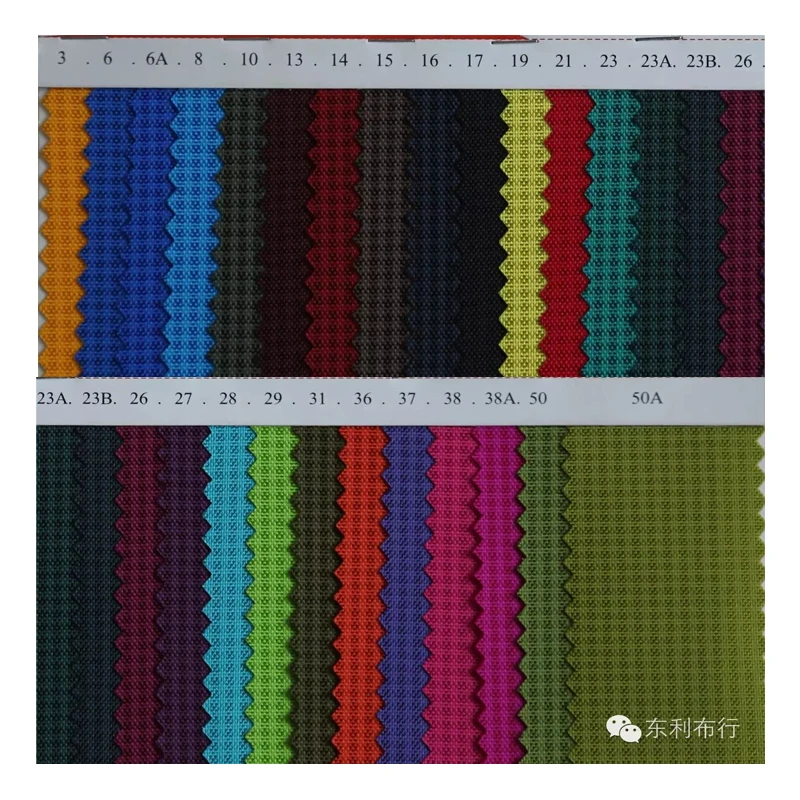 420D Darken fabric of denim nylon Oxford Fabric with PVC backing