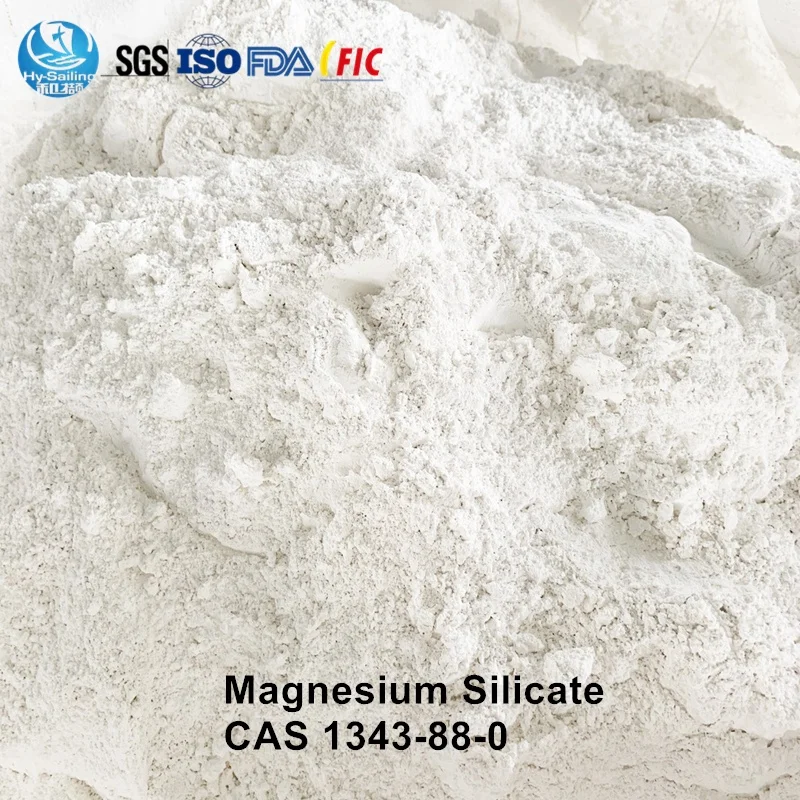 
Food additive Magnesium silicate in stock 