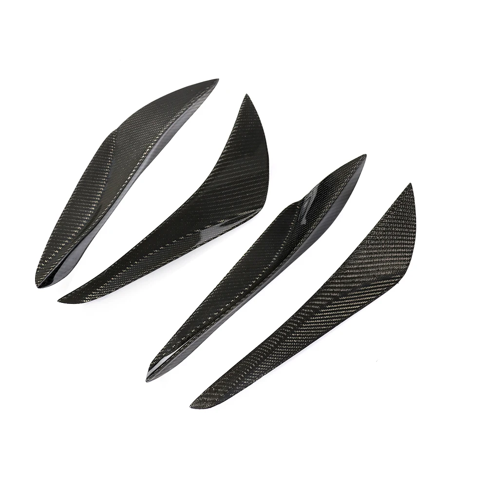 For Fr-S Frs Gt86 Ft86 Subaru BRZ  Toyota GT86 front side air vent Carbon Fiber Front Bumper Fins