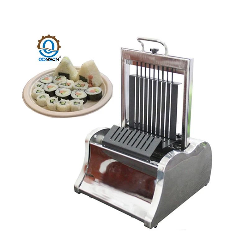 QDMECH Fully automatic cutting cutter Roll Nigiri Sushi Making machine with CE certificate