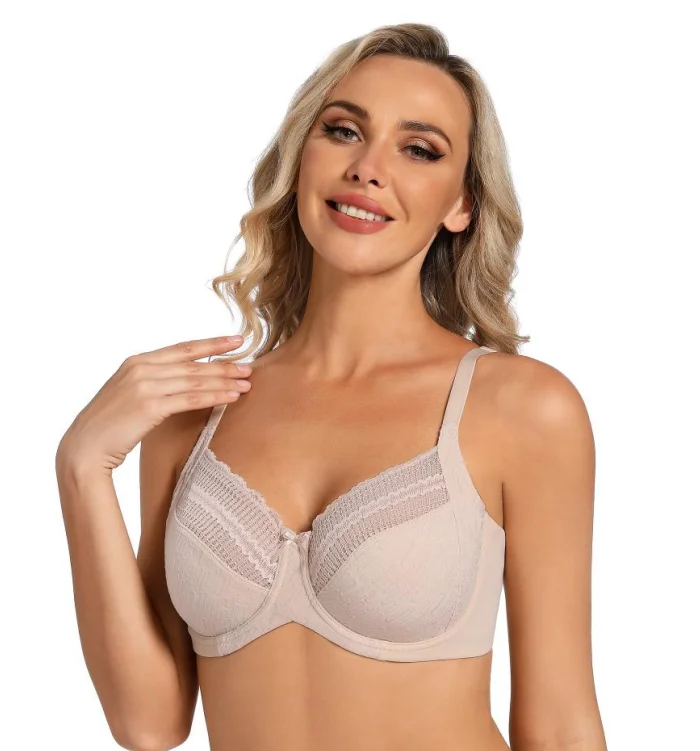 Dropshipping Seamless Women Bra  French Sweet  Plus Size Underwear Xxl-xxl-xxl Romantic Underwear Lace Bra