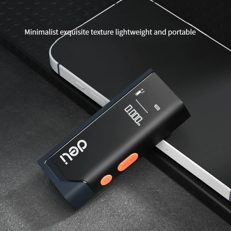 Deli DL331150 rangefinder high-precision handheld electronic ruler measuring room meter distance measurement 50 meters