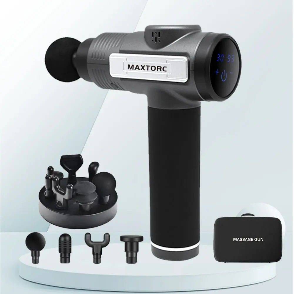 Пистолет для сообщений, беспроводной бесшумный массажный пистолет для глубокой релаксации мышц с вибрацией