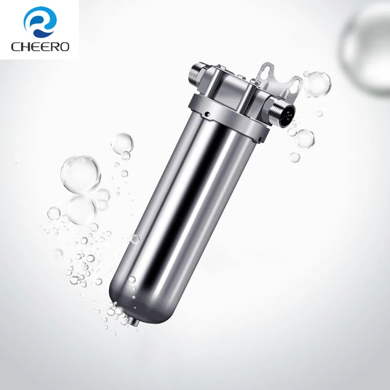 8000L/H 10inch/20inch Stainless Steel 304 housing whole house Water treatment system 40 Microns steel