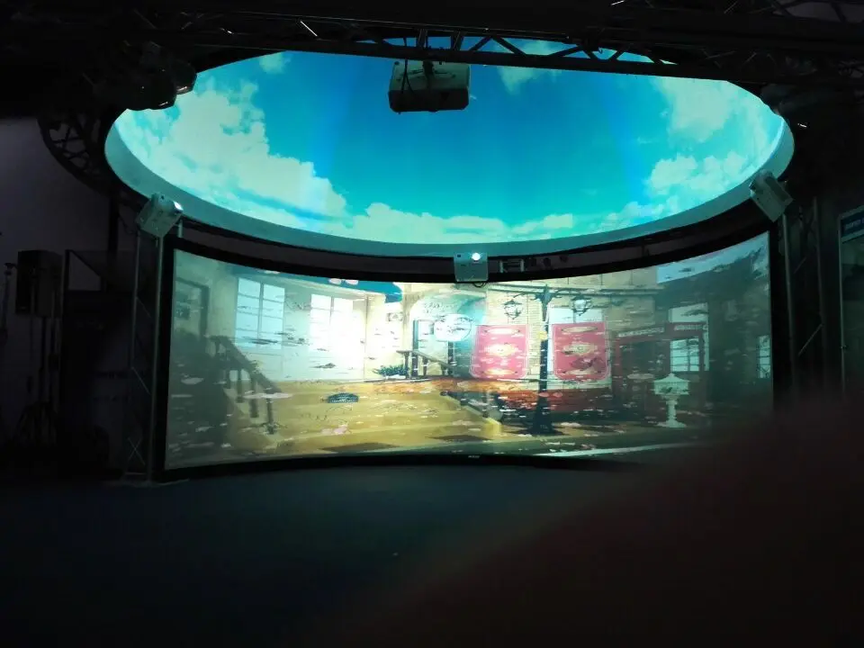 360degree 8 meters diameter Dome projection screen