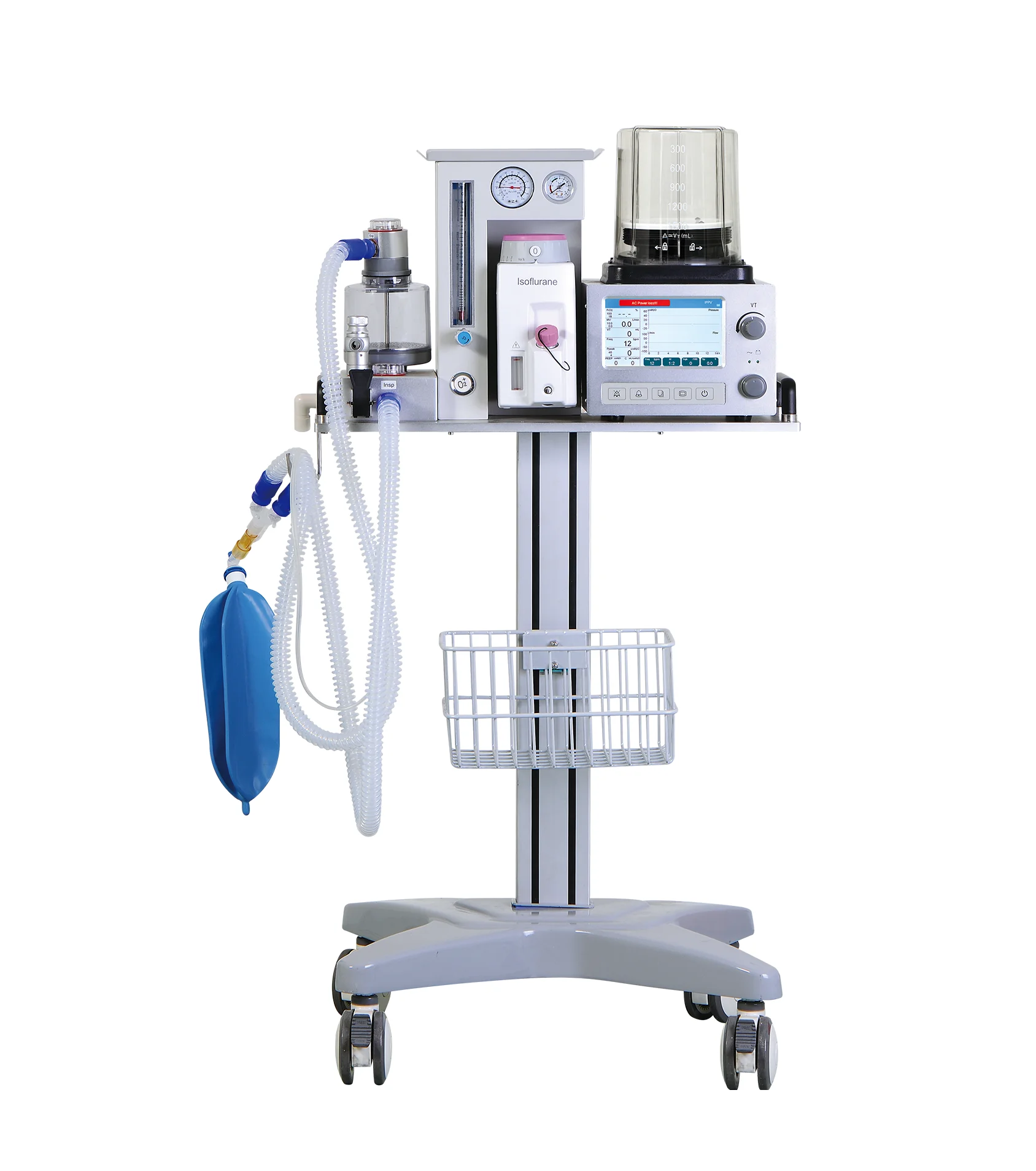 Nanjing Superstar DM6B Animal Ventilator Isoflurane Portable Veterinary Anesthesia Machine