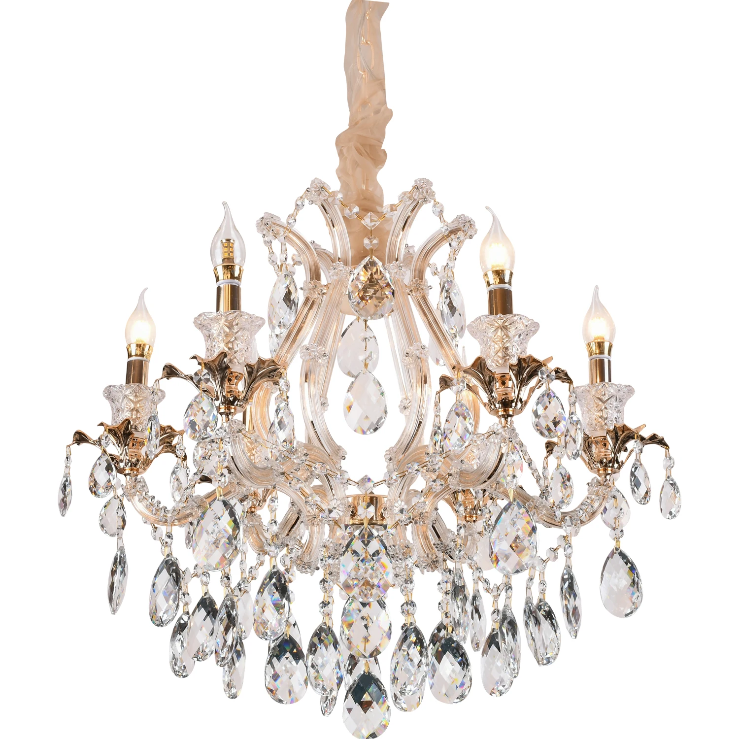 iron pendant lights classic chandelier luxury k9 crystal for living room modern chandeliers and lamps led chandeliers