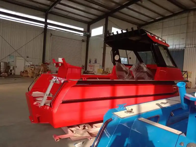 Chinese 6.25m Factory Sale Sport Fishing Bait Boat 6.25m Aluminum Motor Yacht for Fishing