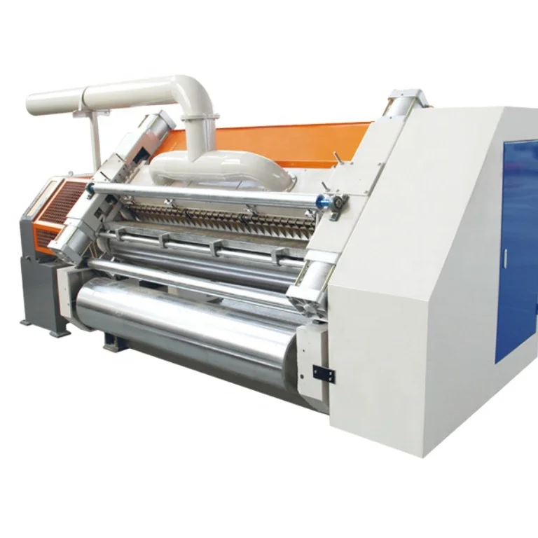 Automatic1600 Single Facer Corrugated Cardboard Production Line/ Best price Single Facer Corrugated Cardboard Production Line