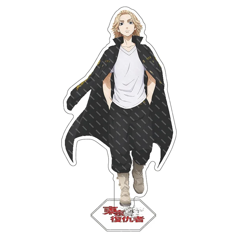 Anime Tokyo Revengers Figure Cosplay Acrylic Stands Manjiro Ken Takemichi Hinata Atsushi Model Plate Fans Gift Collection Props