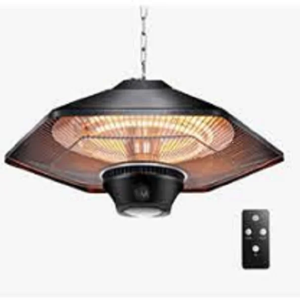 Suspend Heater Ceiling Heater Hexagonal Design Halogen&Carbon Fiber Heating