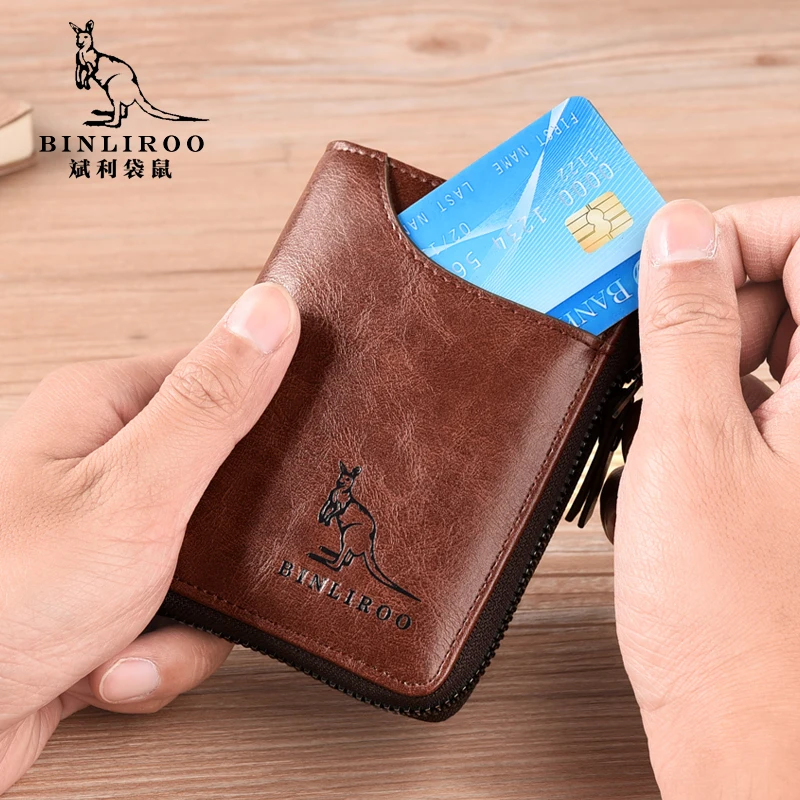 
Multi-functional multi-card PU leather driving license integrated retro leisure wallet for men 