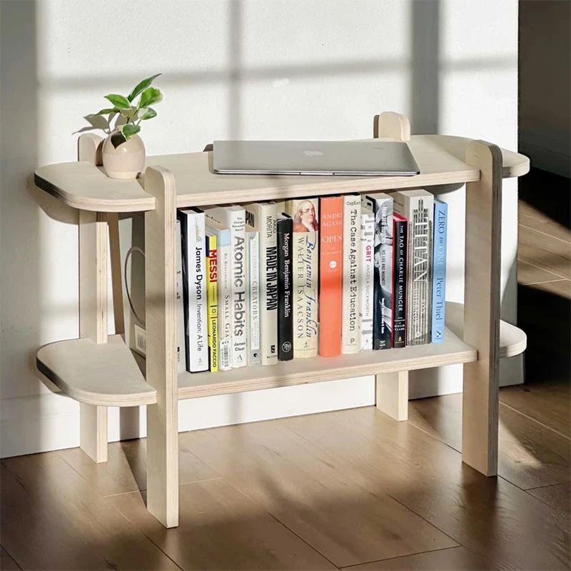living room wooden edge table, can be used as storage cabinet, bookshelf,Customized furniture manufacturer,OEM/ODM
