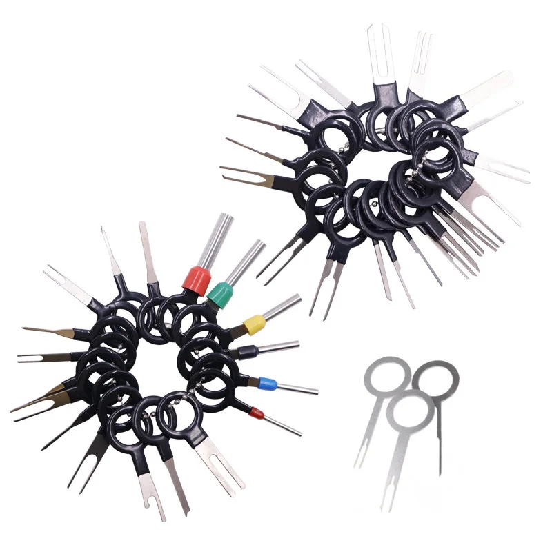 Car Terminal Removal Electrical Wiring Crimp Connector Pin Extractor Kit Car Electrical Repair Hand Tools