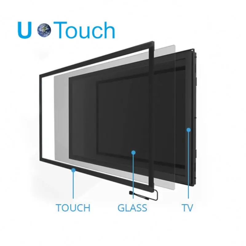 55 дюймов ИК multi touch доски, LCD, интеррактивная плоская монитор сердечного ритма Смарт сенсорный экран