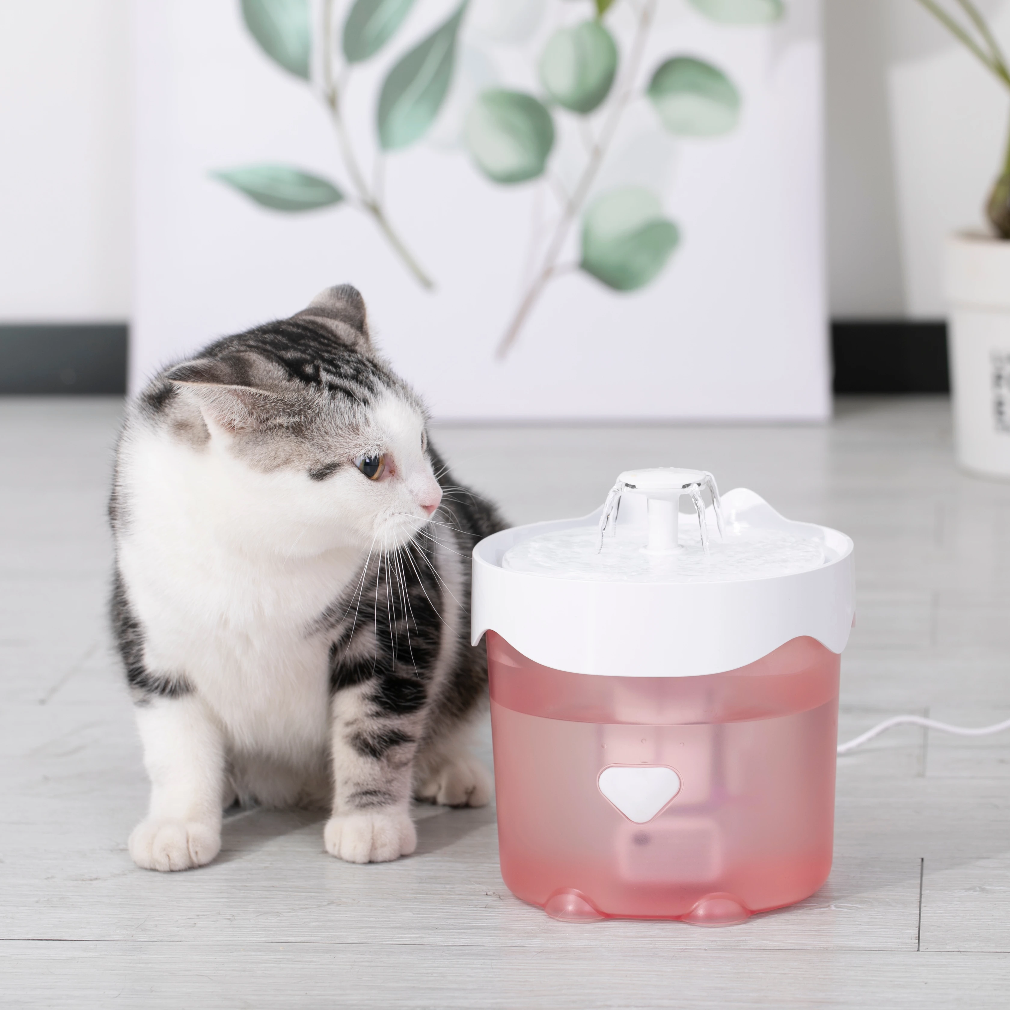 Silent Cat Water Fountain Pet Water Fountain Dispenser for Cats and Dogs pet automatic water dispenser