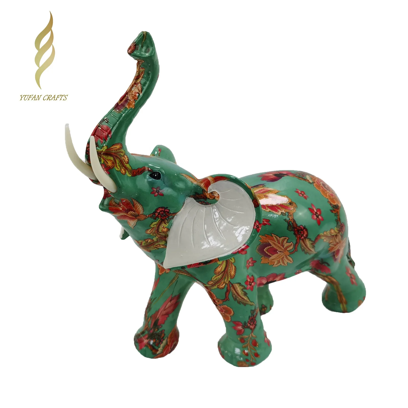 Hot sale animal home decoration sculpture crafts resin elephant statue