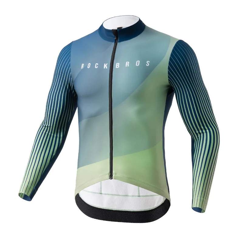Unisex Locke Brothers Cycling Clothing Set Long-Sleeved Fleece Trousers Breathable Warm Autumn Winter Bicycle Riding OEM Men