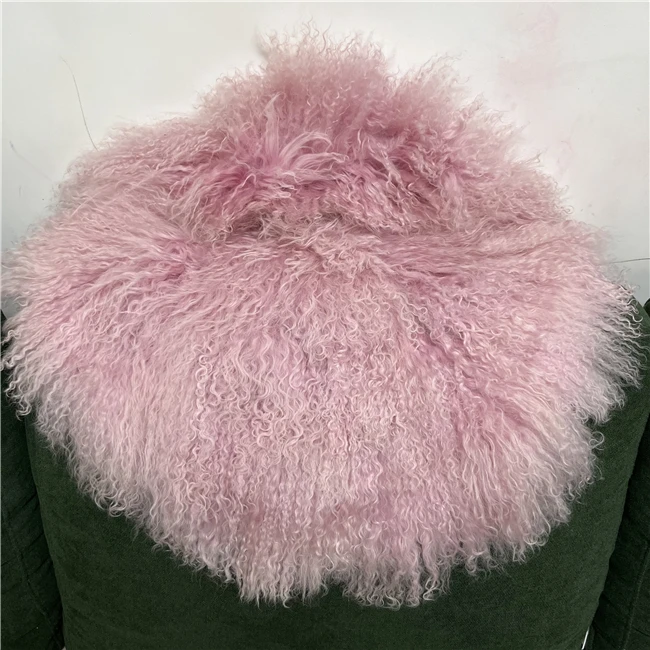 100% настоящий Тибетский мех овчины монгольского меха ягненка