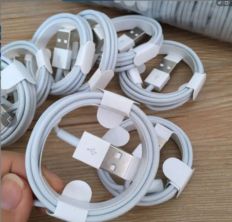 100% factory wholesale mobile phone USB cable 8IC high speed original quality fast charging cable for iPhone charging data cable