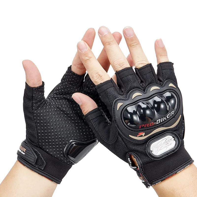 PRO-BIKER Половина Finger Спорт безопасность езды на велосипеде по доступной цене, горного велосипеда, мотоцикла гоночные перчатки
