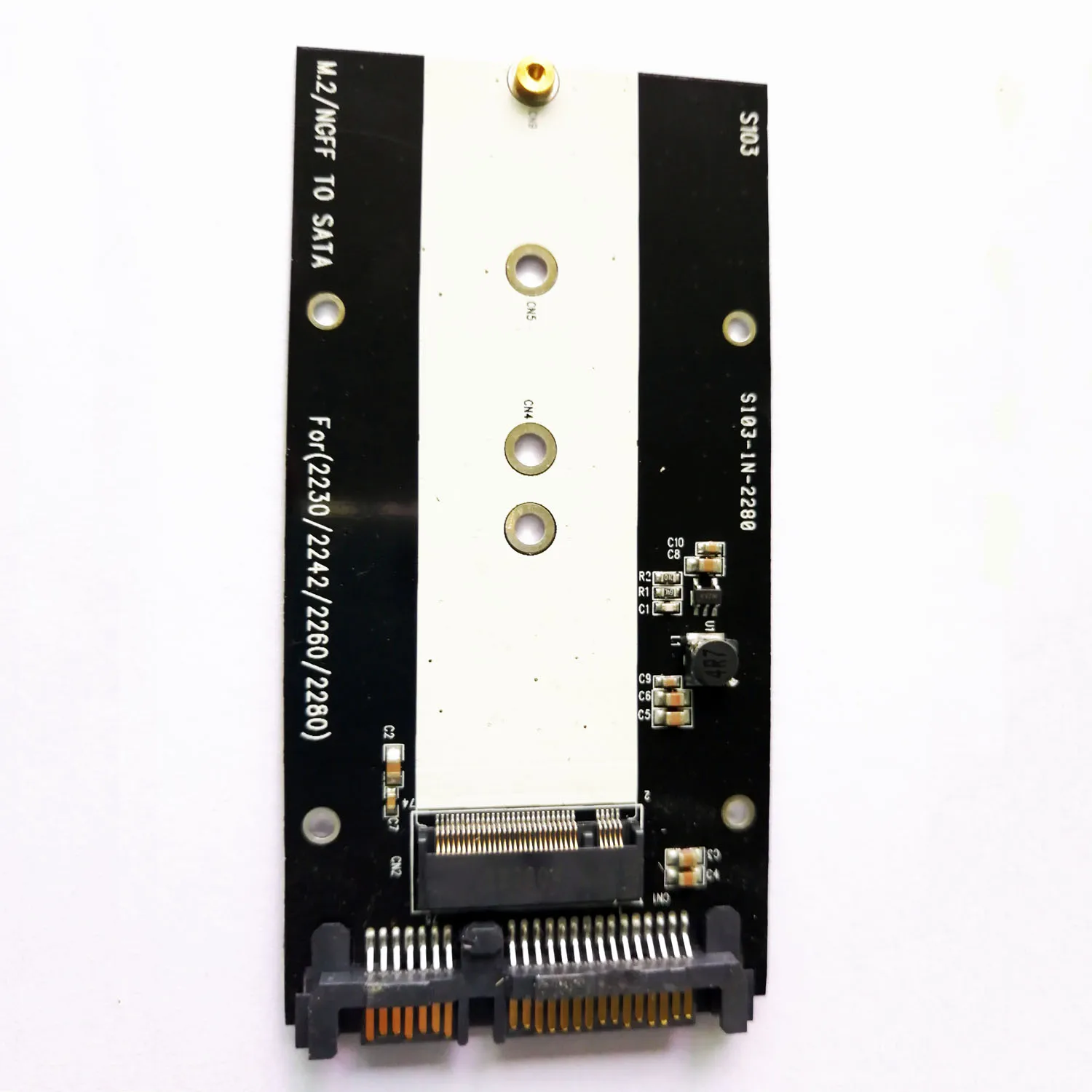 nvme m2 to usb adapter ngff m2 adapter dual M.2 protocol SATA PCIE SSD converter card