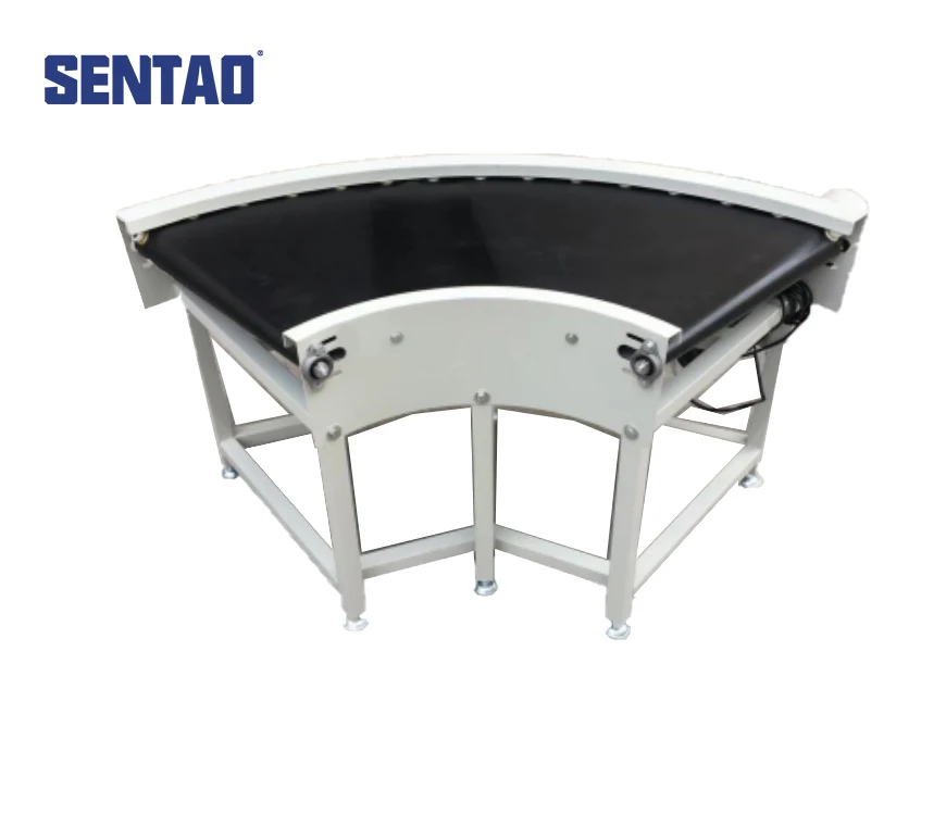 Turning 90/180 degree curve belt conveyor