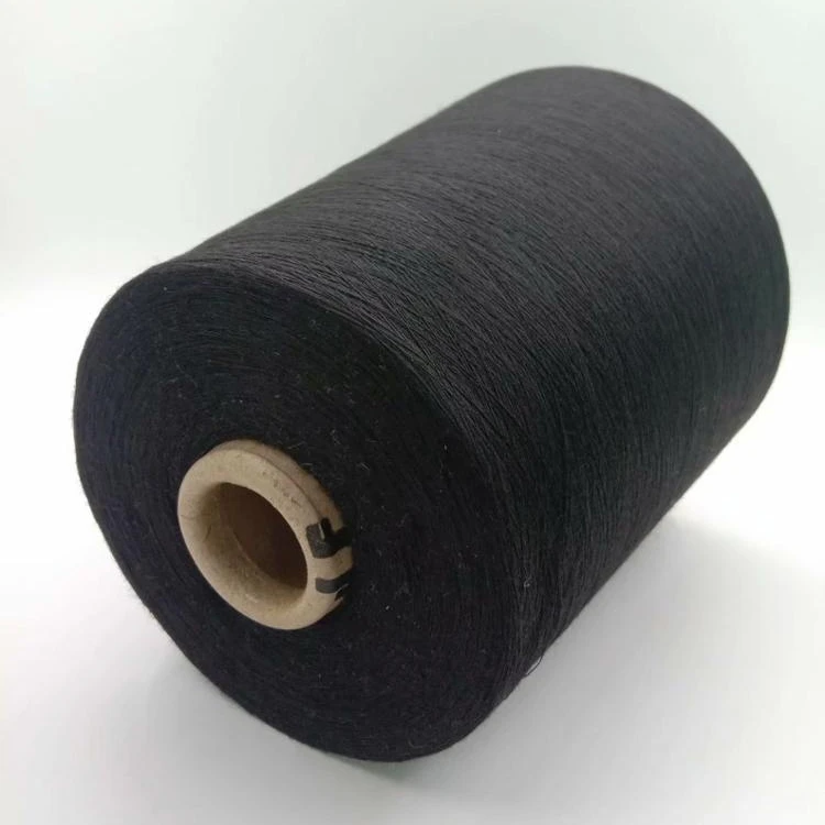 Polyester Spun Yarn For Circular Knitting Machine Used For T-shirt Fabric Socks Yarn Recycled From PET Bottle Made In China