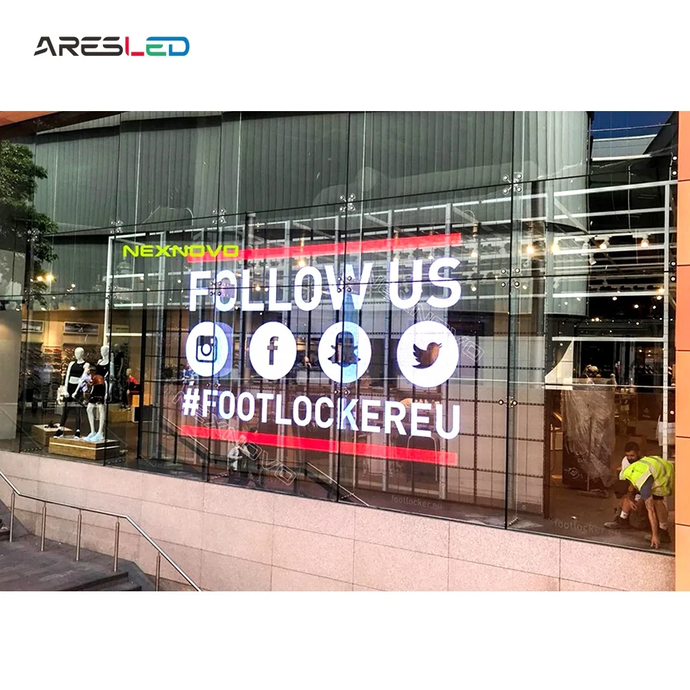 wholesale price transparent display screen video wall Screen Led Panel PCB Board Flexible Soft Curved