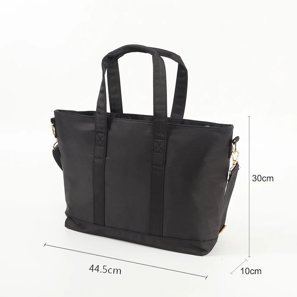 Keymay Custom Travel Work Portable Waterproof Nylon Notebook Bag With Pocket Compartment Tote bag Shoulder Men Women Laptop Bag