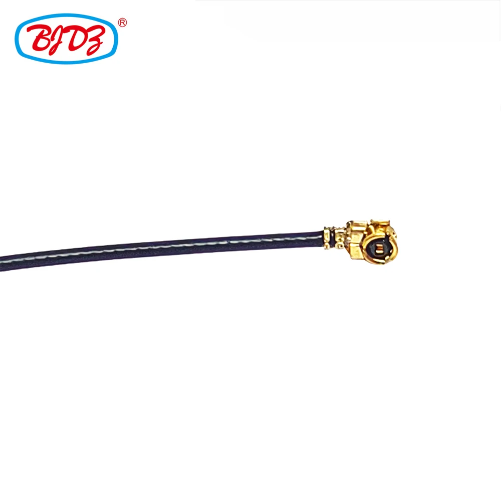 Factory supply SMA female bulkhead mounting to IPEX IPX UFL U.FL with 1.13 mm rf Pigtail extension antenna cable assembly