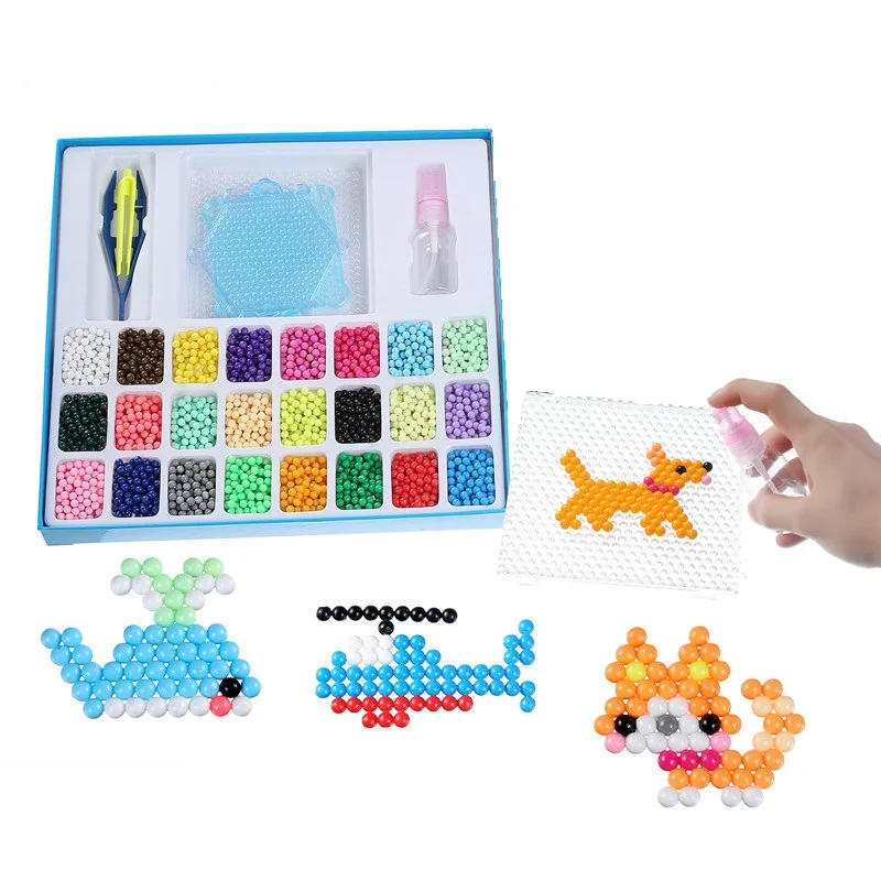 DIY education toys water spraying magic beads art crafted toys colorful Water Sticky Beads