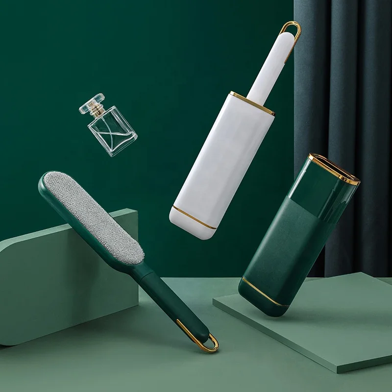 Magnificent Large hair remover electrostatic lint removing brush clothes dry cleaner double-sided brushes