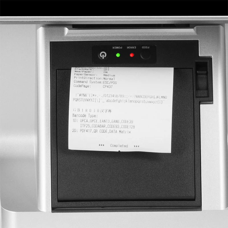 LICON Dual Screen Cash Register POS Machine with Thermal Printer Capacitive Touch Panel and POS Terminal System