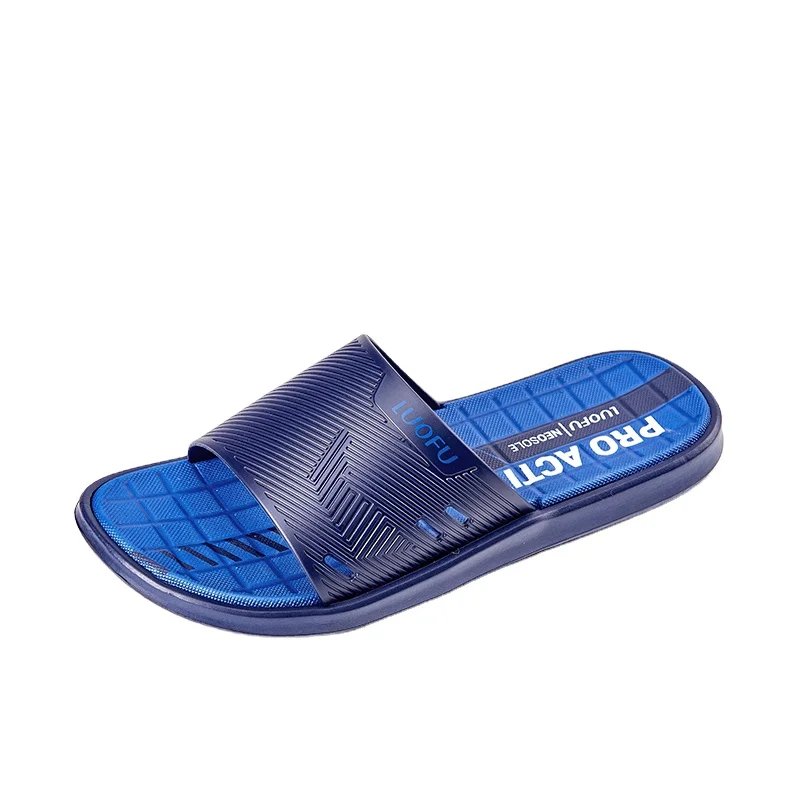 LUOFU  new Fashion casual shoes flat summer EVA men slippers shower bathroom slippers sandals
