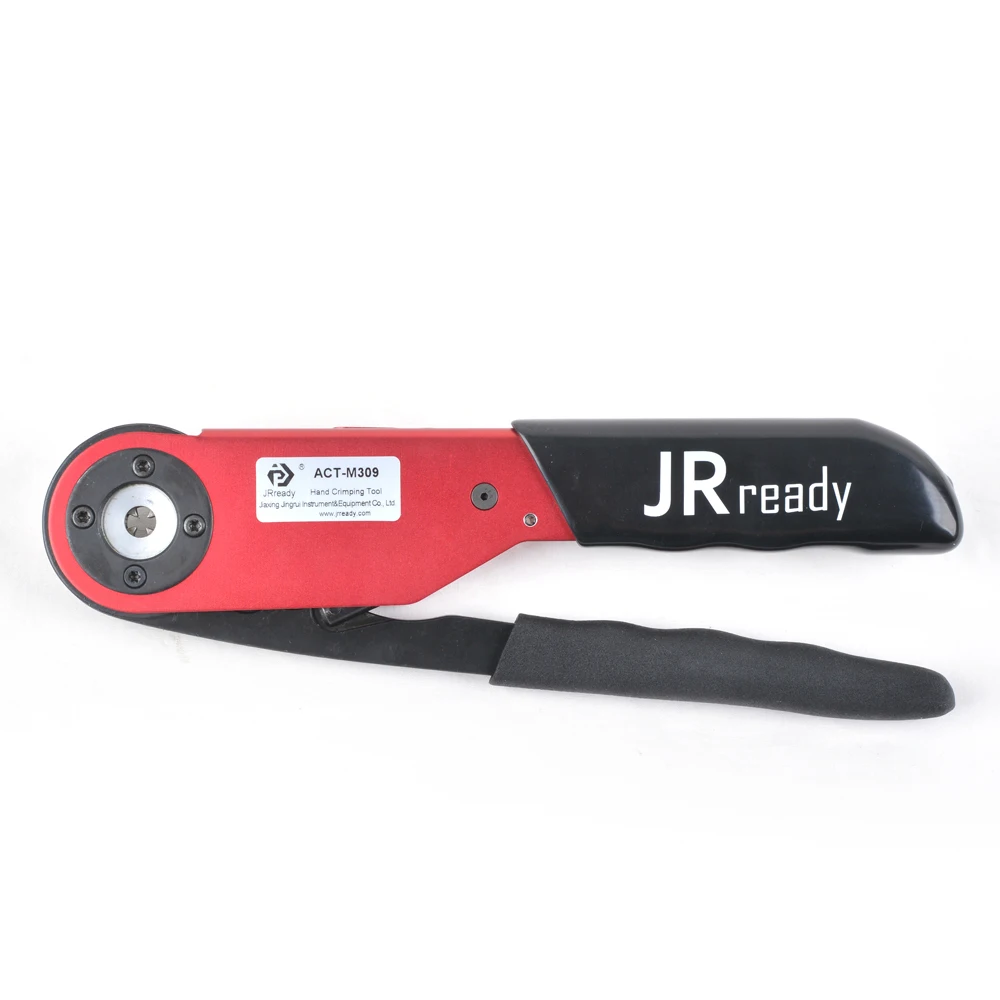 JRready ACT-M309 Mid-Current Range Adjustable Indent Crimp Tool 8-18AWG Multifunctional Plier For Wire Cable