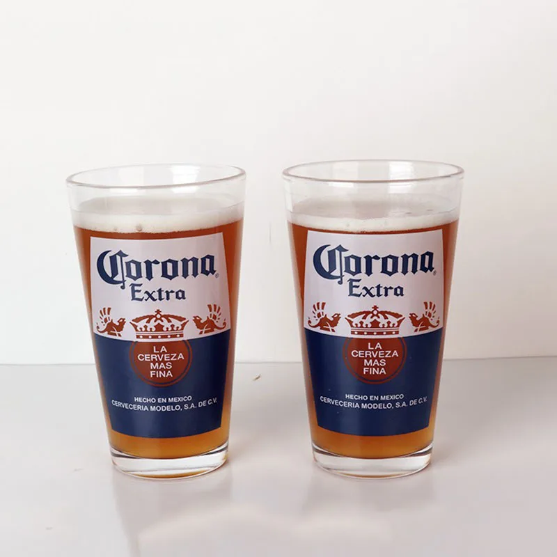 High Quality Modern Clear Creative Borosilicate English Pint Drinking Tumbler Shaped Sublimation Crystal Craft Beer Glass