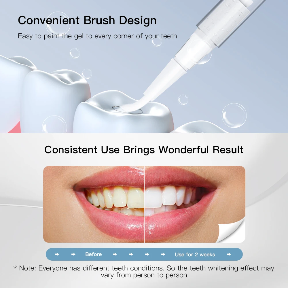 China Non Peroxide Custom Logo Private Label Wireless Dropshipping Home Use Snow Smile 2022 LED light Teeth Whitening Kit