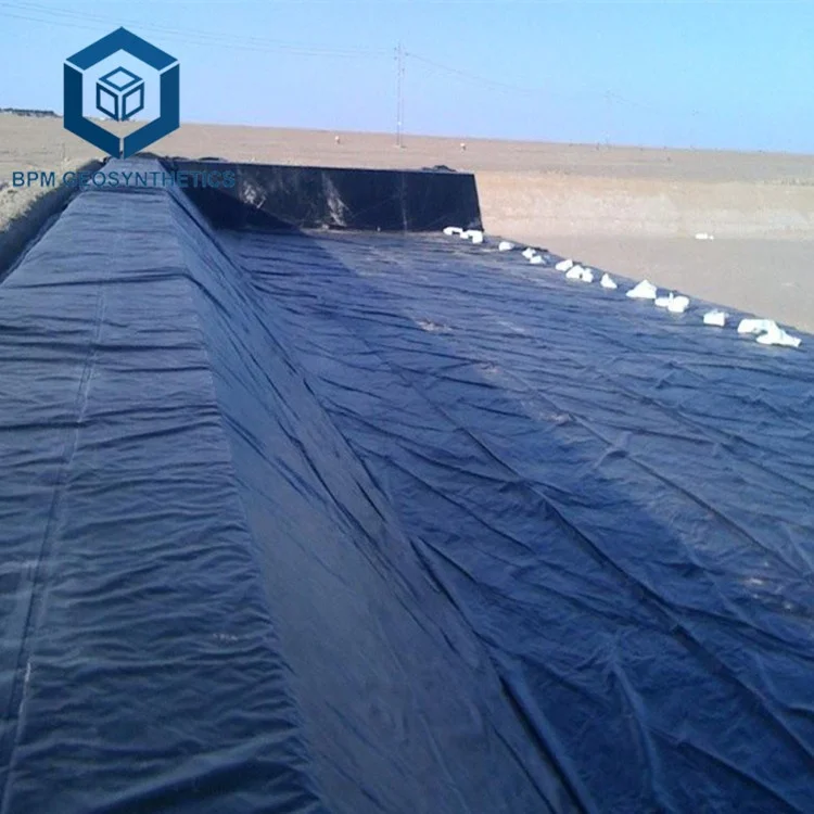Reinforced Polyethylene Pond Liner 0.75mm Pond Geomembrane for Artificial Lake in Singapore