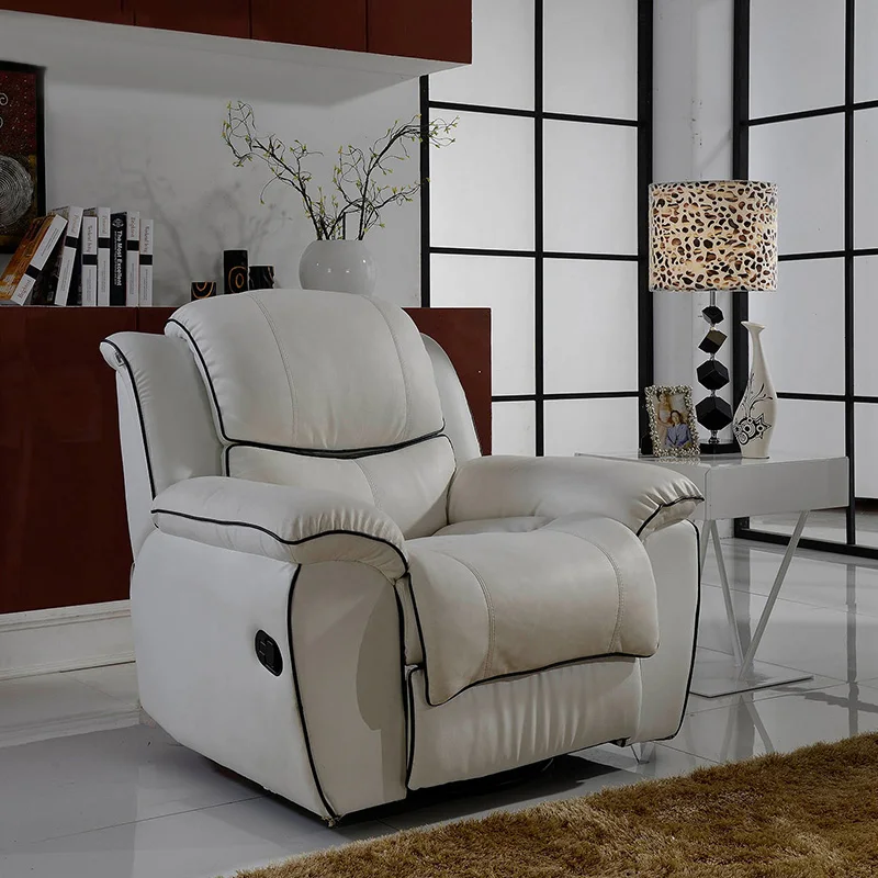 modern leather luxury arm chair theater sofa set massage furniture living room sofas recliner chair
