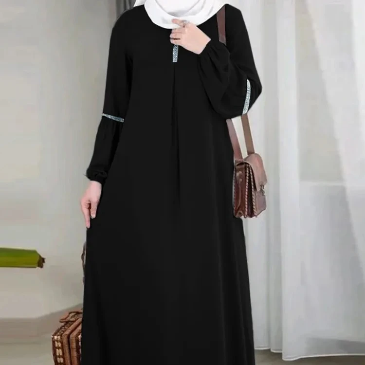 2024 New Islamic Clothing Women Dubai Abaya Wholesale High Quality Casual Loose Dubai Abaya