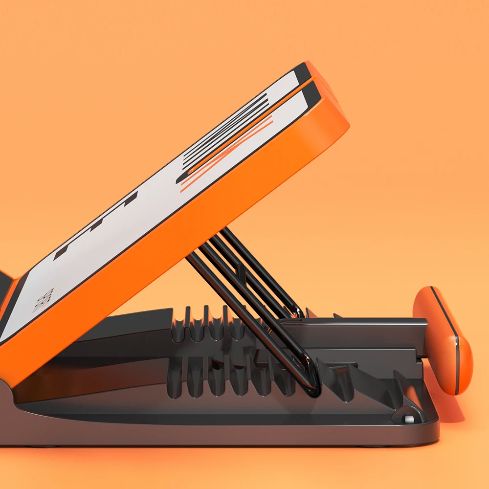 Fitness equipment non-slip foldable multi-functional adjustable 9  Level  Stretch Slant Board