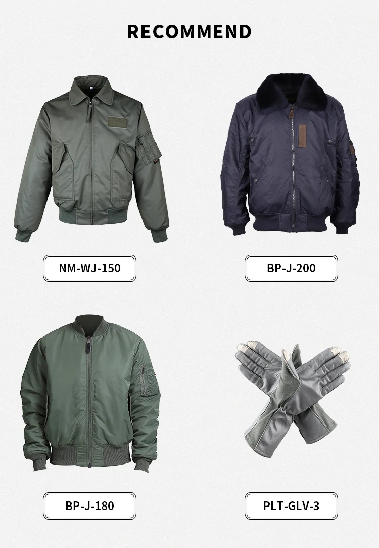 Aviator MA1 Bomber Flight Jacket
