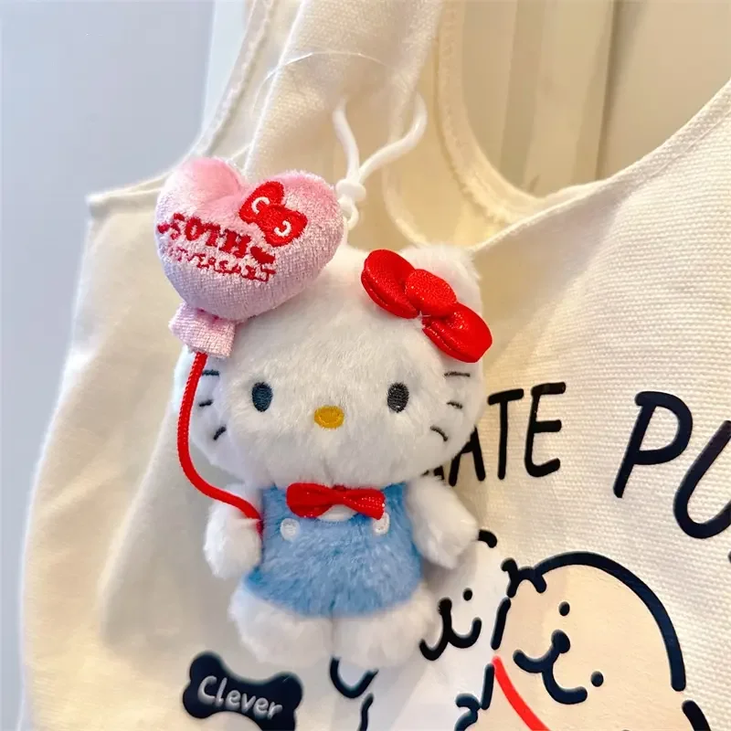 good quality sanrioed 50th anniversary series plush dolls kawaii anime melody kulomi bag pendant mini toy plush keychain