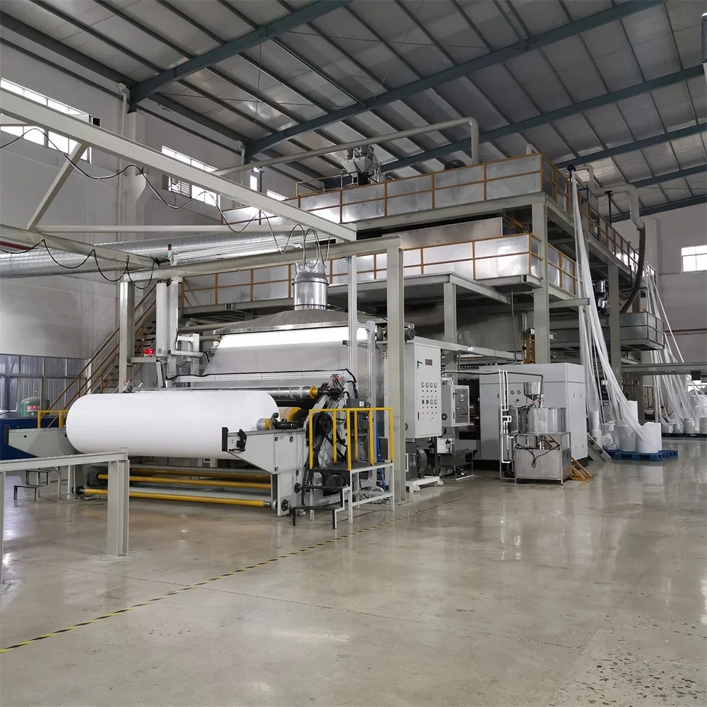 HUI YU  Pp Spunbond Fabric Making Machine Non Woven Making Machine Fully Automatic Meltblown Nonwoven Fabric Machine